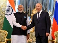 インド首相、外交的解決呼びかけ　ロシアに、「あらゆる協力用意」