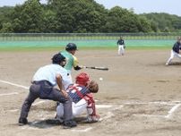 「親父甲子園」プレイボール！　チーム9人の合計500歳以上