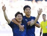 サッカー男子日本、5―0好発進　五輪競技開始、観客と熱気戻る