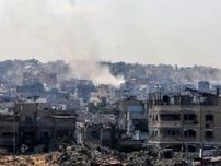 ガザ南部で軍事作戦強化　3日間の死者129人