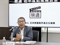 映画の労働環境審査、適正31本　申請作品数は84本