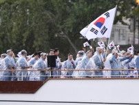 開会式で韓国を「北朝鮮」と紹介　現場アナウンスが間違い