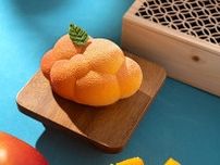 ＳＮＳで話題沸騰、京都のカフェに「オレンジ色」の新作登場