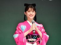 松村沙友理、京都でピンク色の着物姿を披露「成人式の時からピンクの着物が大好き！」