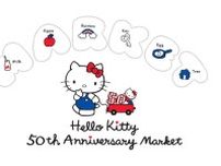 祝・誕生５０周年のキティ、京都を皮切りに「限定グッズショップ」が全国巡回
