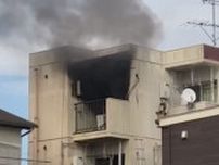 9日の静岡市駿河区マンション火災　全身やけどで搬送された男性が死亡