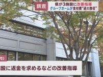 全国で食材費の過大徴収をしていた業者が運営する３つの施設に対し改善指導を実施　静岡県
