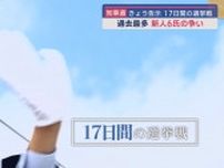 静岡県知事選挙告示　新人６人による選挙戦がスタート(前半)