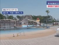 静岡県内各地で猛暑日　暑い時はやっぱりプールだね