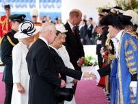 天皇、皇后両陛下が歓迎式典に出席　英王室との交流スタート