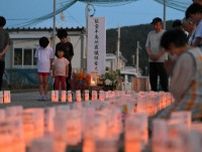 「震災に負けない」　４００個の希望の灯り　能登地震から半年