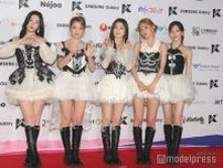 Red Velvet「KCON」で来日 バレエ風衣装がガーリーな魅力【KCON JAPAN 2024／レッドカーペット】