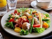 たんぱく質と野菜たっぷり！”揚げないコロッケ”ファラフェルのダイエットサラダ