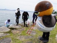 野洲のおっさん14周目の琵琶湖一周ごみ拾い　「そこにごみがあるから」