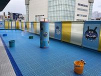 福岡アンパンマンこどもミュージアムに今年も夏限定水遊び広場