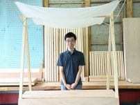 彦根の老舗材木店「長谷川林材」、木材で作る「組立式マルシェ屋台」発売