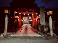 飯田・冨士山稲荷神社で「麦藁提灯祭」　御朱印頒布も始まる
