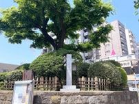 東京都教育委員会が板橋・志村一里塚で「石柱除幕式」　小池都知事が揮毫