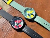 槍ケ岳をデザインした腕時計　山荘経営会社と時計メーカーがコラボ