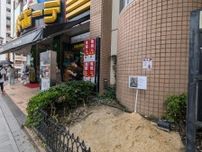 道頓堀・スポタカビル前の銅像「タカハシ君」撤去　瀧谷不動尊に移設へ