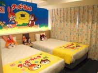 名古屋・伏見のホテルに「クッピーラムネルーム」　キャラクターで客室飾る