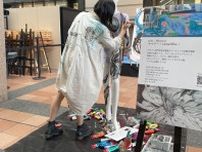 大丸福岡天神店で現代アートイベント　ライブペイントや作品展示販売など