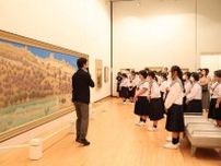 仏教伝来、絵画で追体験　「平山郁夫展」県立美術館で開幕