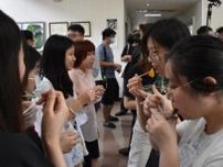 宮崎県の農産物施設を見学　香港の大学生３９人が研修旅行