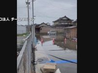 七尾市では道路が冠水し床下浸水の住宅も 夕方の満潮時は注意を 石川県内雨強まる