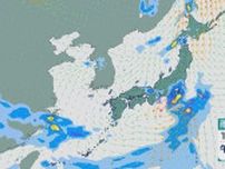 週末は九州や四国で雨強まる見込み 週明けは東海や関東で雨 10日(月)までの雨と風シミュレーション