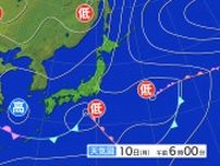 各地の梅雨入りはどうなる? 今度の週末に”きっかけ”が起きるか 10日は東北や北海道で雷雨など注意を 雨と風シミュレーション