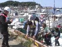 最大2メートル海底隆起した石川・輪島港 海女漁に使われる小型漁船の緊急点検が行われる
