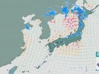 北陸や北日本の日本海側などでは6日にかけ激しい雨に 七夕の日曜日は太平洋側は晴れ間みられる天気に 土日の雨と風シミュレーション