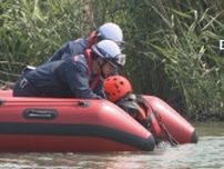 去年8月の豪雨では4消防が連携して住民を救助 河川氾濫で集落孤立を想定し消防が合同訓練
