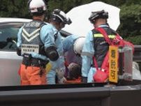 9月16日の開通前に国交省・警察・消防が連携を確認 能越自動車道輪島道路の開通控え事故対応訓練