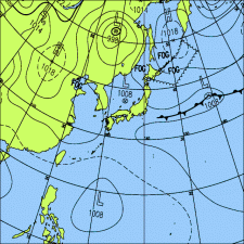 今日は東北や東〜西日本の日本海側を中心に雨の降る所がある