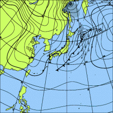 今日は広い範囲で雨　北海道や東北北部では雪の降る所がある