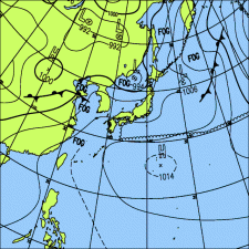 今日の午後は日本海側を中心に雨や雷雨