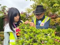 「自分変えたい」長崎の女子高生　英国フラワーショーに同行　庭園デザイナー石原さんが招待　