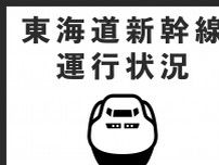 東海道新幹線　上りが新大阪と東京の間　下りが東京と静岡の間で運転を見合わせ