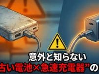 「コタツとソファが燃えていた」意外と知らない“古い電池×急速充電器”のリスク