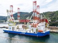 洋上発電の風車建設…清水建設が台湾沖に投入する自航SEP船「ブルーウインド」の性能