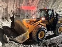 山岳トンネル工事の「ずり出し」自動化、鹿島が開発したシステムの効果