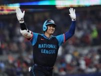 【MLBオールスター】大谷翔平、満員ファンに応える先制弾「特別な瞬間」大きく手を振りはしゃぐ