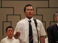 日本航空・藤森友基主将が選手宣誓「甲子園で航空対決を」日本航空石川に刺激／山梨