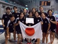 【競泳】前週に心臓病発覚の中１少女「びっくりしました」パリ五輪日本代表がサイン色紙贈る