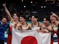 【体操】日本男子、大逆転で団体総合２大会ぶり金！中国に０・532点差、新たな世代が強さ証明