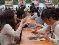 28種類のギョーザ大集合、福岡市でフェス開幕　北海道から宮崎までの16店舗参加