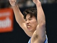 土井陵輔、パリ五輪代表には届かず　3位に上昇「最後まで諦めることなくできた」【体操NHK杯】