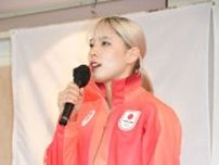 パリオリンピック開会式旗手の江村美咲が抱負「フェンシングにとっても良い機会」　女子初のメダルへ「自分らしく戦い抜けば」